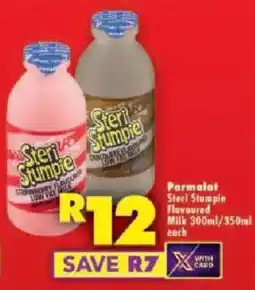 Shoprite Parmalat Steri Stumpie Flavoured Milk offer
