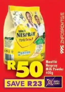 Shoprite Nestlé Nespray Milk Powder offer