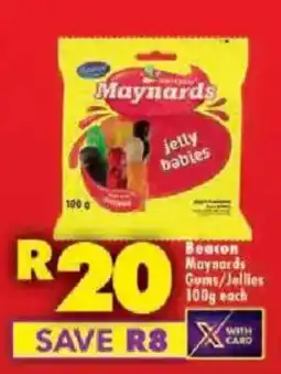 Shoprite Beacon Maynards Gums/ Jellies offer