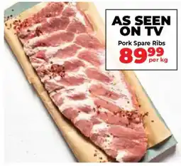 Food Lover's Market Pork Spare Ribs offer