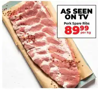 Food Lover's Market Pork Spare Ribs offer