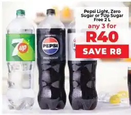 Food Lover's Market Pepsi Light, Zero Sugar or 7Up Sugar Free offer