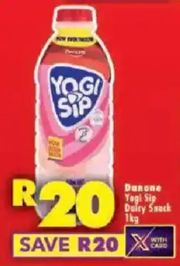 Shoprite Danone Yogi Sip Dairy Snack offer