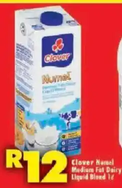 Shoprite Clover Numel Medium Fat Dairy Liquid Blend offer