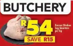 Shoprite Frozen Chicken Leg Quarters offer