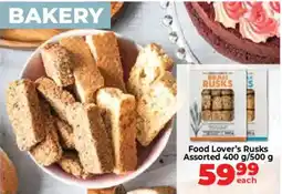 Food Lover's Market Food Lover's Rusks Assorted offer