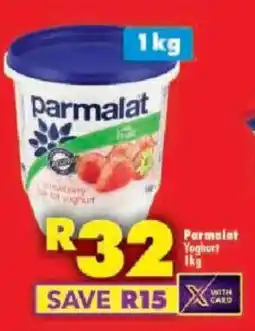 Shoprite Parmalat Yoghurt offer