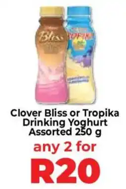 Food Lover's Market Clover Bliss or Tropika Drinking Yoghurt Assorted offer