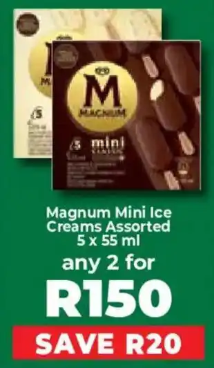 Food Lover's Market Magnum Mini Ice Creams Assorted offer