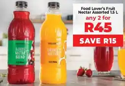 Food Lover's Market Food Lover's Fruit Nectar Assorted offer