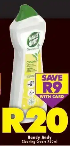 Shoprite Handy Andy Cleaning Cream offer