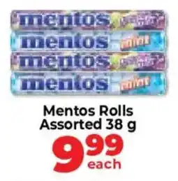 Food Lover's Market Mentos Rolls Assorted offer