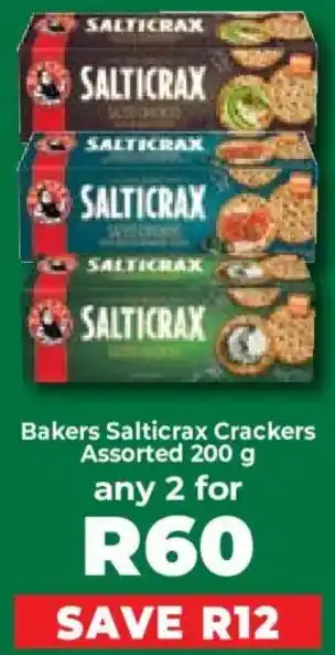 Food Lover's Market Bakers Salticrax Crackers Assorted offer