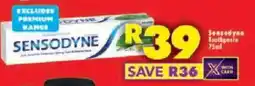 Shoprite Sensodyne Toothpaste offer