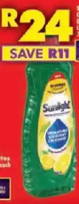Shoprite Sunlight Original Dishwashing Liquid offer