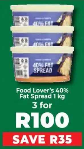 Food Lover's Market Food Lover's 40% Fat Spread offer