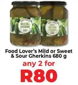 Food Lover's Market Food Lover's Mild or Sweet & Sour Gherkins offer
