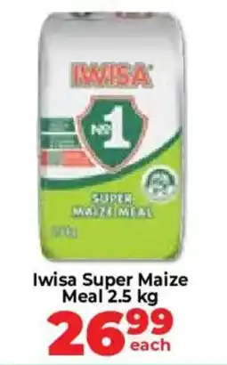 Food Lover's Market Iwisa Super Maize Meal offer
