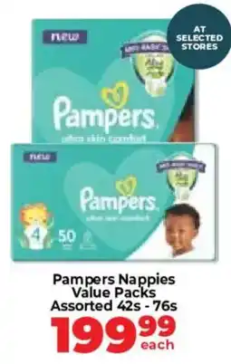 Food Lover's Market Pampers Nappies Value Packs Assorted offer