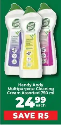 Food Lover's Market Handy Andy Multipurpose Cleaning Cream Assorted offer