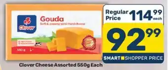 Pick n Pay Clover Cheese Assorted offer