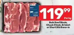 Pick n Pay Bulk Beef Blade, Chuck Steak, Brisket or Short Rib Bone-in offer