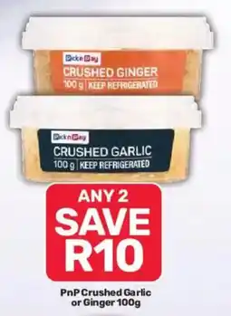 Pick n Pay PnP Crushed Garlic or Ginger offer