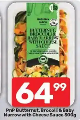Pick n Pay PnP Butternut, Broccoli & Baby Marrow with Cheese Sauce offer