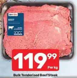Pick n Pay Bulk Tenderised Beef Steak offer