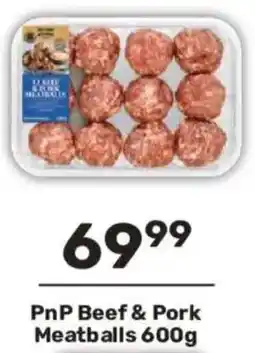 Pick n Pay PnP Beef & Pork Meatballs offer
