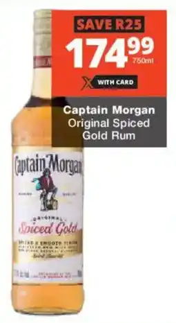 Liquor Shop Captain Morgan Original Spiced Gold Rum offer