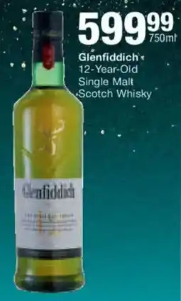 Liquor Shop Glenfiddich 12-Year-Old Single Malt Scotch Whisky offer