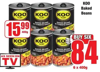 Boxer Superstores Koo Baked Beans offer