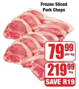 Boxer Superstores Frozen Sliced Pork Chops offer