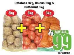 Boxer Superstores Potatoes, Onions & Butternut offer