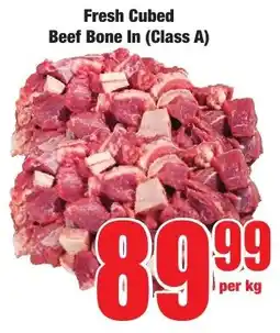 Boxer Superstores Fresh Cubed Beef Bone In offer