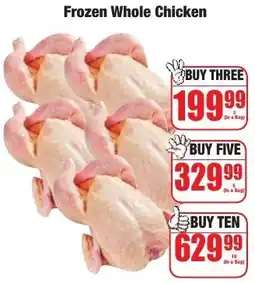 Boxer Superstores Frozen Whole Chicken offer