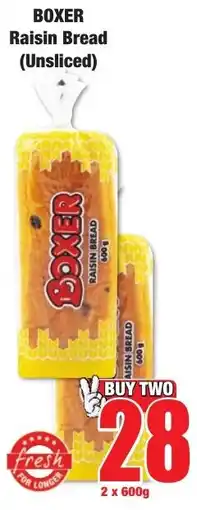 Boxer Superstores Boxer Raisin Bread Unsliced offer