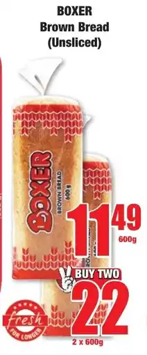 Boxer Superstores Boxer Brown Bread Unsliced offer