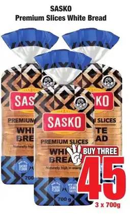 Boxer Superstores Sasko Premium Slices White Bread offer