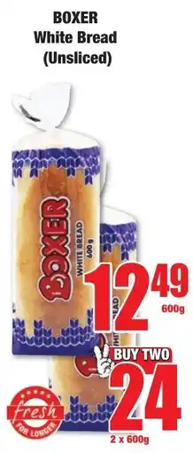 Boxer Superstores Boxer White Bread Unsliced offer