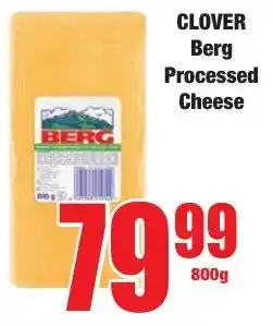 Boxer Superstores Clover Berg Processed Cheese offer