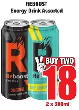 Boxer Superstores Reboost Energy Drink Assorted offer