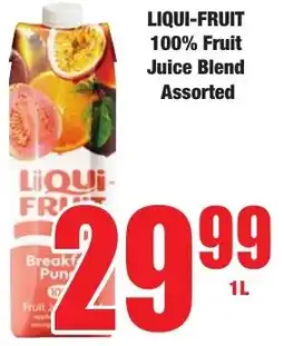 Boxer Superstores Liqui-Fruit 100% Fruit Juice Blend Assorted offer