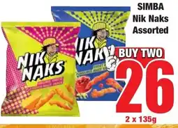 Boxer Superstores Simba Nik Naks Assorted offer