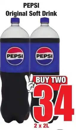 Boxer Superstores Pepsi Original Soft Drink offer
