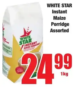 Boxer Superstores White Star Instant Maize Porridge Assorted offer