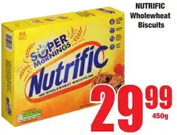 Boxer Superstores Nutrific Wholewheat Biscuits offer