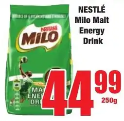 Boxer Superstores Nestlé Milo Malt Energy Drink offer