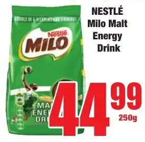 Boxer Superstores Nestlé Milo Malt Energy Drink offer